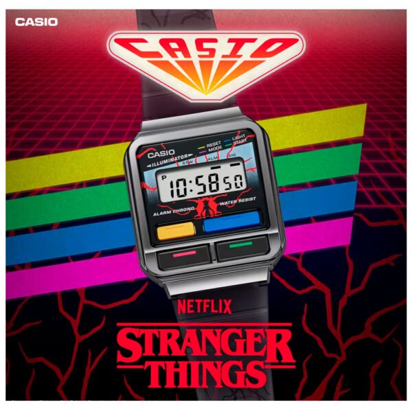 Casio A120West-1Aer Vintage X Stranger Things - Imagen 2