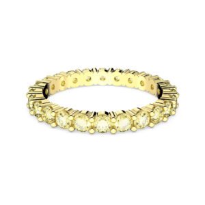 Anillo Swarovski 5658667 Matrix Talla Redonda Tono Oro