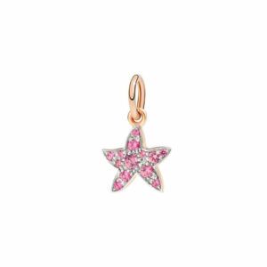 Dodo colgante Estrella de Mar Espinela Roja - D3STP/9/SP/K