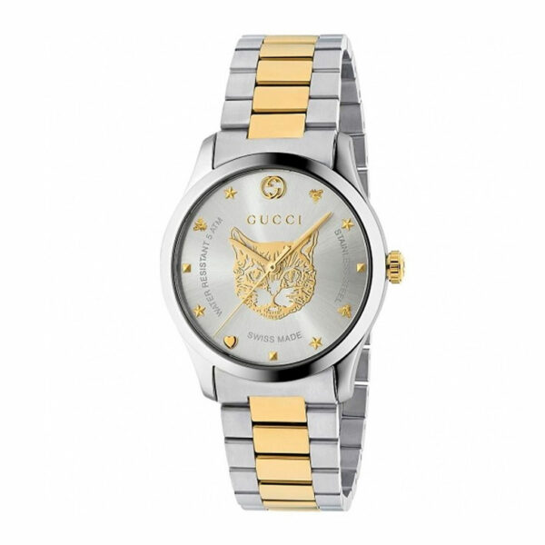 Gucci YA1264074 G Timeless Bicolor