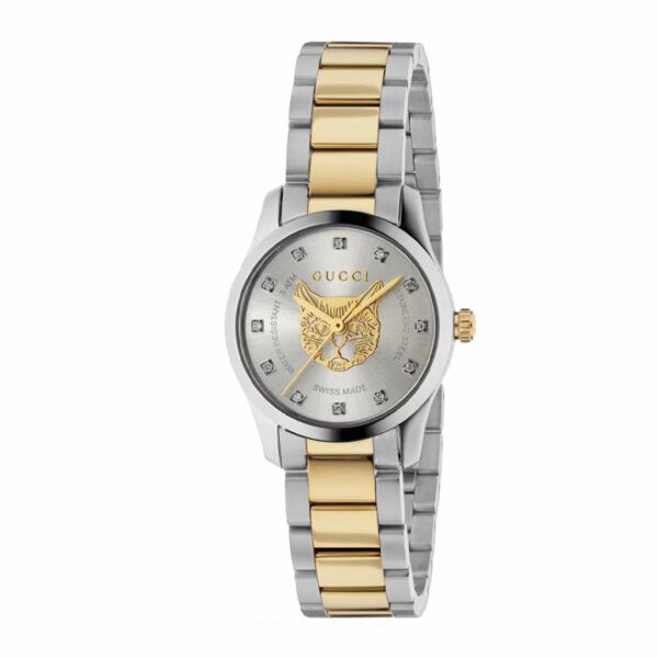 Gucci YA1265016 G-Timeless Bicolor