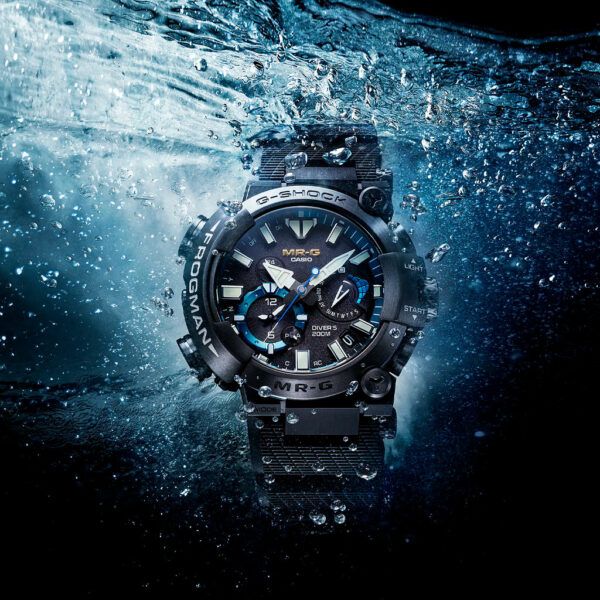 G-Shock Mrg-Bf1000R-1Adr Mr-G Frogman Titanio