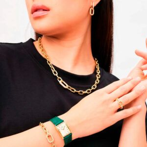 Daniel Wellington Dw00100695 Cocodrilo Encuadernado Champán