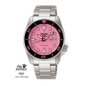 Seiko 5 Sports Srpm07K1 Pantera Rosa Edición Limitada
