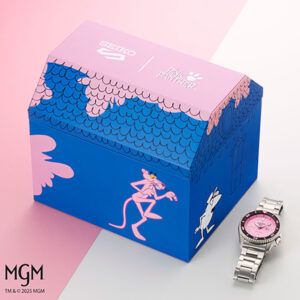 Seiko 5 Sports Srpm07K1 Pantera Rosa Edición Limitada