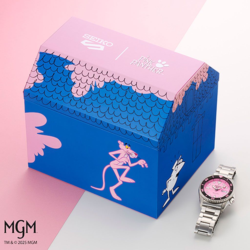 Seiko 5 Sports Srpm07K1 Pantera Rosa Edición Limitada