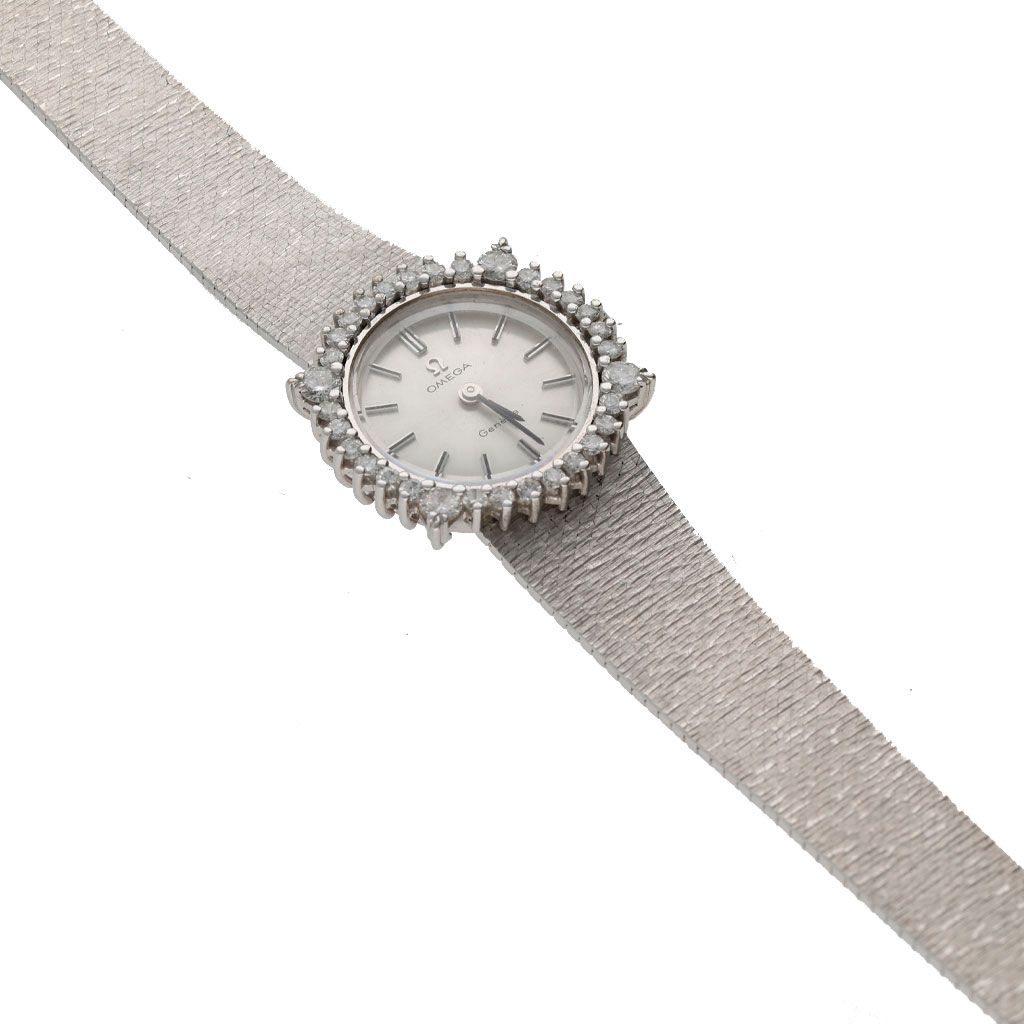 Omega Reloj De Ville de Oro blanco