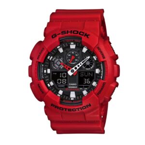 G-Shock GA-100B-4A GA Series Classic Red