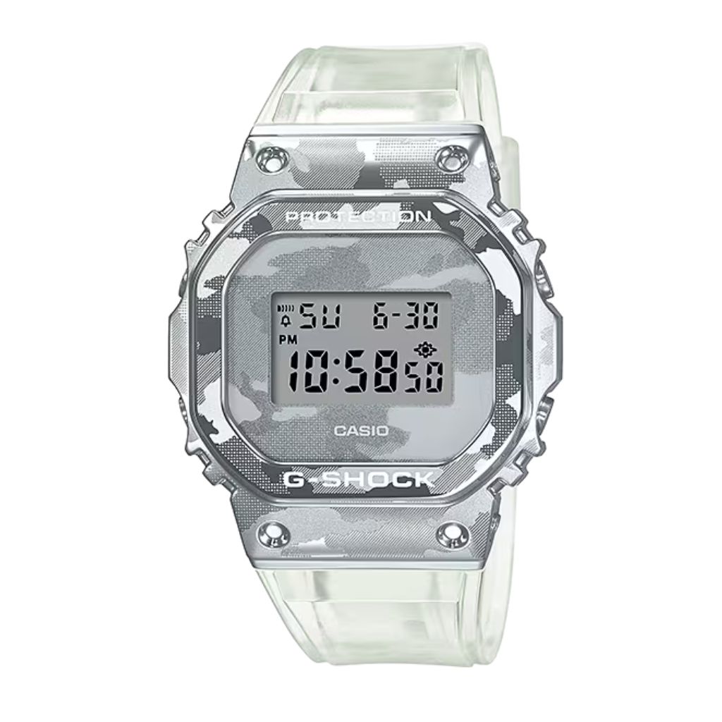 G-Shock GM-5600SCM-1 Serie 5600 Digital Blanco