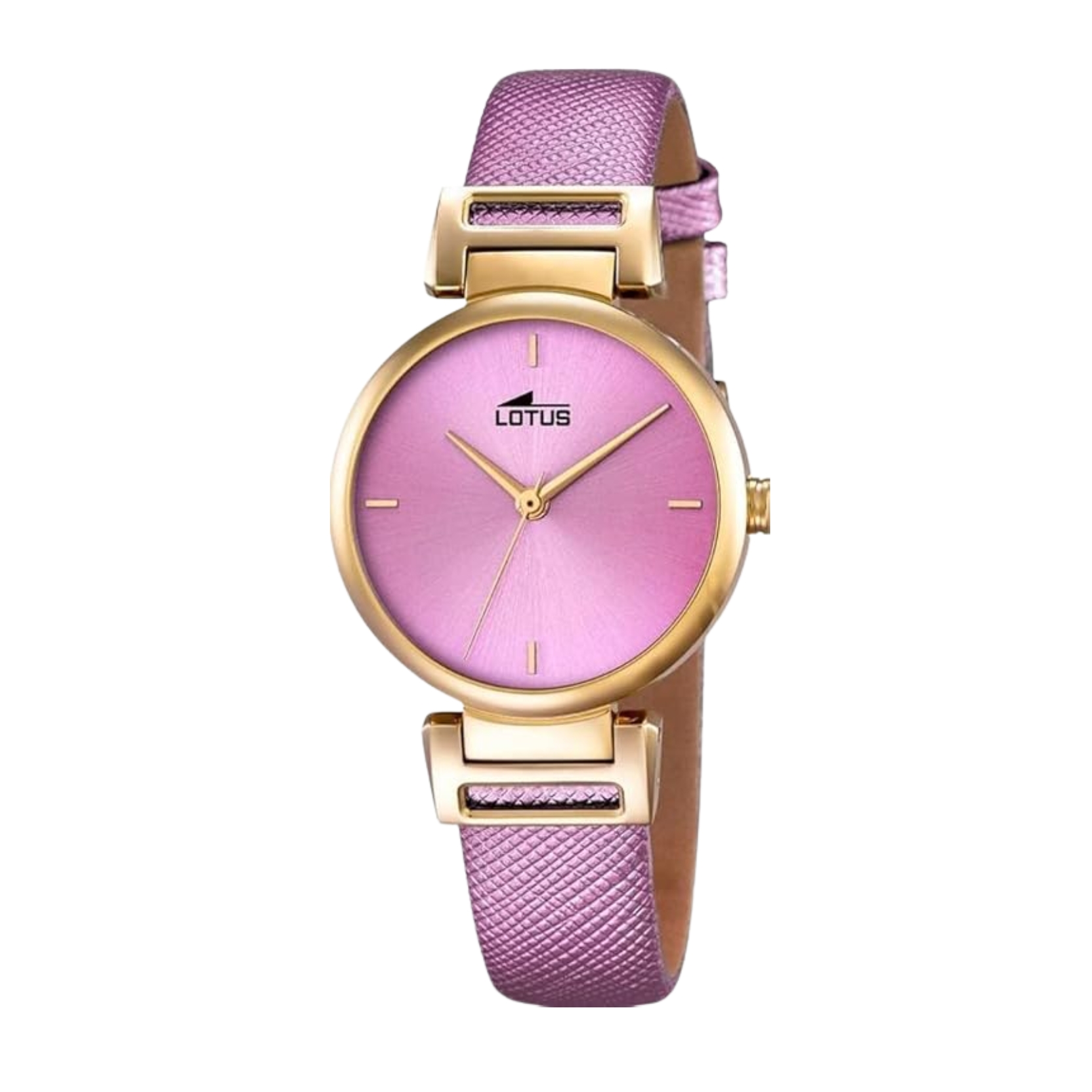 reloj lotus 18228/2 mujer rosa y dorado