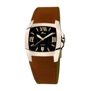 Reloj Lotus Hombre Acero Correa Piel Shiny 15319-2